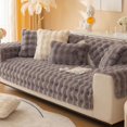 thumbnail image 4 of Birdeem Thick Rabbit Plush Sofa Cushion, New Non-Slip Sofa Cover Super Soft Faux Throw Couch Cushion Covers Furniture Protector (Sofa Cushion 70X210 Cm), 4 of 12