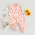 thumbnail image 2 of Bagilaanoe Newborn Baby Girls One-pieces Flower Print Sleeveless Jumpsuit 3M 6M 12M 18M Infant Summer Romper Casual Clothing, 2 of 7
