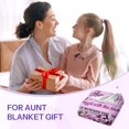 thumbnail image 3 of Sister Birthday Gifts Ideas - Gifts For A Sister From Brother, Sister Blankets From Sister, Big Sister Gift, Big Sister Gifts For Girls, Soul Sister Blanket, Birthday Gifts For Sister, 40" X 50", 3 of 5