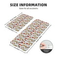 thumbnail image 2 of Yiaed Cute Autumn Gnomes Kitchen Rugs Sets of 2 Kitchen Mats Cushioned Anti Fatigue Kitchen Rug Tapetes Para Cocina for Sink,Laundry Room, 2 of 6