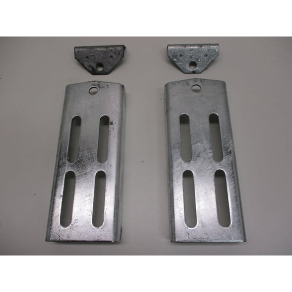 (2) Boat Pontoon Trailer 9.75" Bolster Bunk Board Adjustable Swivel Bracket Kits