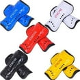 thumbnail image 5 of Hot Kids Sports Leg Protector Blue Black White Red Light Soft Foam Protect Soccer Shin Guards Football Shin Pads Adult Knee Support BLACK L FOR ADULT, 5 of 8