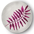 thumbnail image 5 of Simply Daisy 3' x 5' Purple Frond 2 Spring Chenille Indoor/Outdoor Rug, 5 of 5