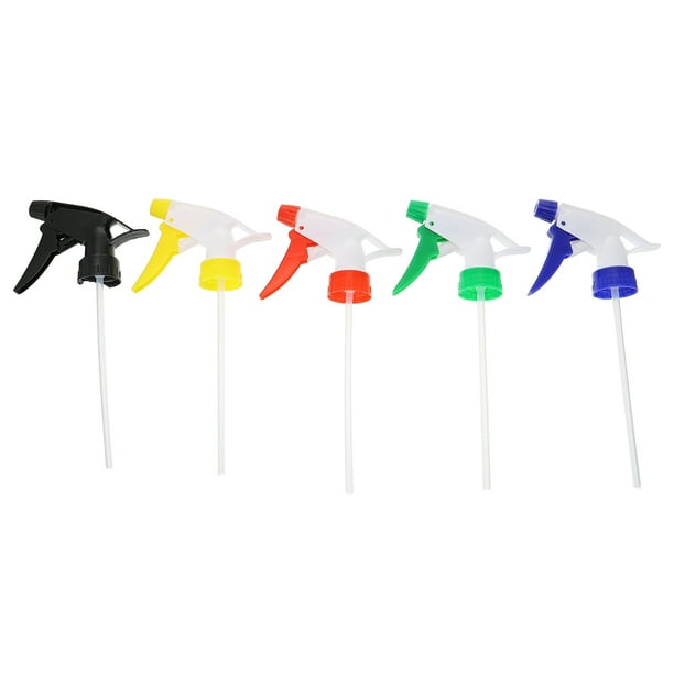 Juego de 10 boquillas de repuesto para pulverizadores reutilizables para botellas de cuello 28/400 (colores surtidos)