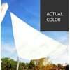 141" Dark Gray Triangular Outdoor Patio Sun Shade Tarp