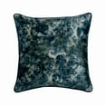 thumbnail image 1 of Decorative Pillow Covers, Decorative Blue 20"x20" (50x50 cm) Throw Pillows For Couch, Printed Velvet Printed Cushion Cover, Abstract Pattern Modern Style - Deeper Blue, 1 of 4