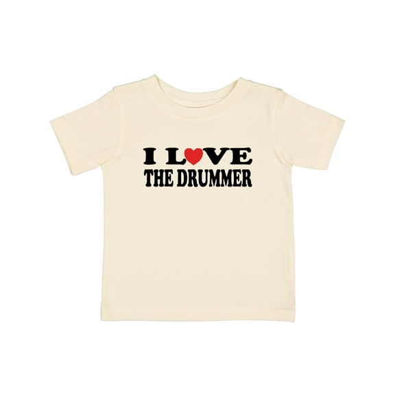 Inktastic I Love the Drummer Boys or Girls Baby T-Shirt