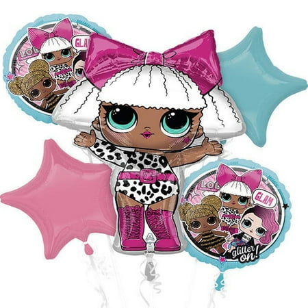 LOL Surprise Glam Balloon Bouquet