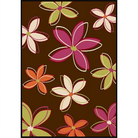 Abacasa Terra Shasta Chocolate-Multi 4x6 Area Rug