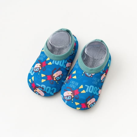 

New Year New You 2022! on Clearance Hesxuno Toddler Girls Boys Socks Breathable Kids Non-Slip Cartoon Print Indoor Socks Burts Bees Baby Pajamas