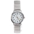 thumbnail image 3 of 1Set Quartz Watches Easy Reader Watch White Big Numbers For Elderly People Daily Wear, 3 of 8
