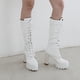 thumbnail image 1 of Botas hasta la rodilla cómodas y cálidas con tacón alto y cordones para mujer Wmkox8yii  hfjk2343, 1 of 8