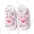 thumbnail image 6 of Otqutp Foam Soft Sandals for Toddler Boys Kids Open Toe Flat Wide Water Shoes Adjusted Strap Boys Non Slip Walking Sandals, 6 of 8