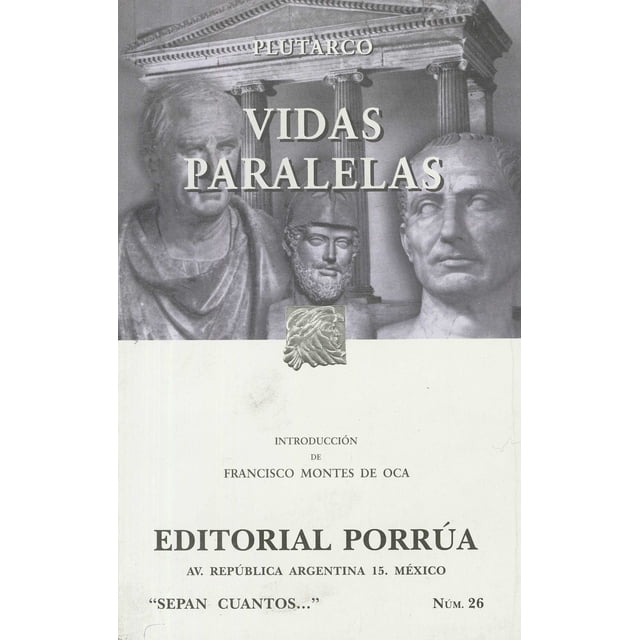 Libro VIDAS PARALELAS PORRUA PLUTARCO
