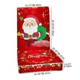 thumbnail image 5 of JeashCHAT Christmas Tablecloth Print Rectangle Table Cover Set Holiday Party Home Decor, 5 of 5