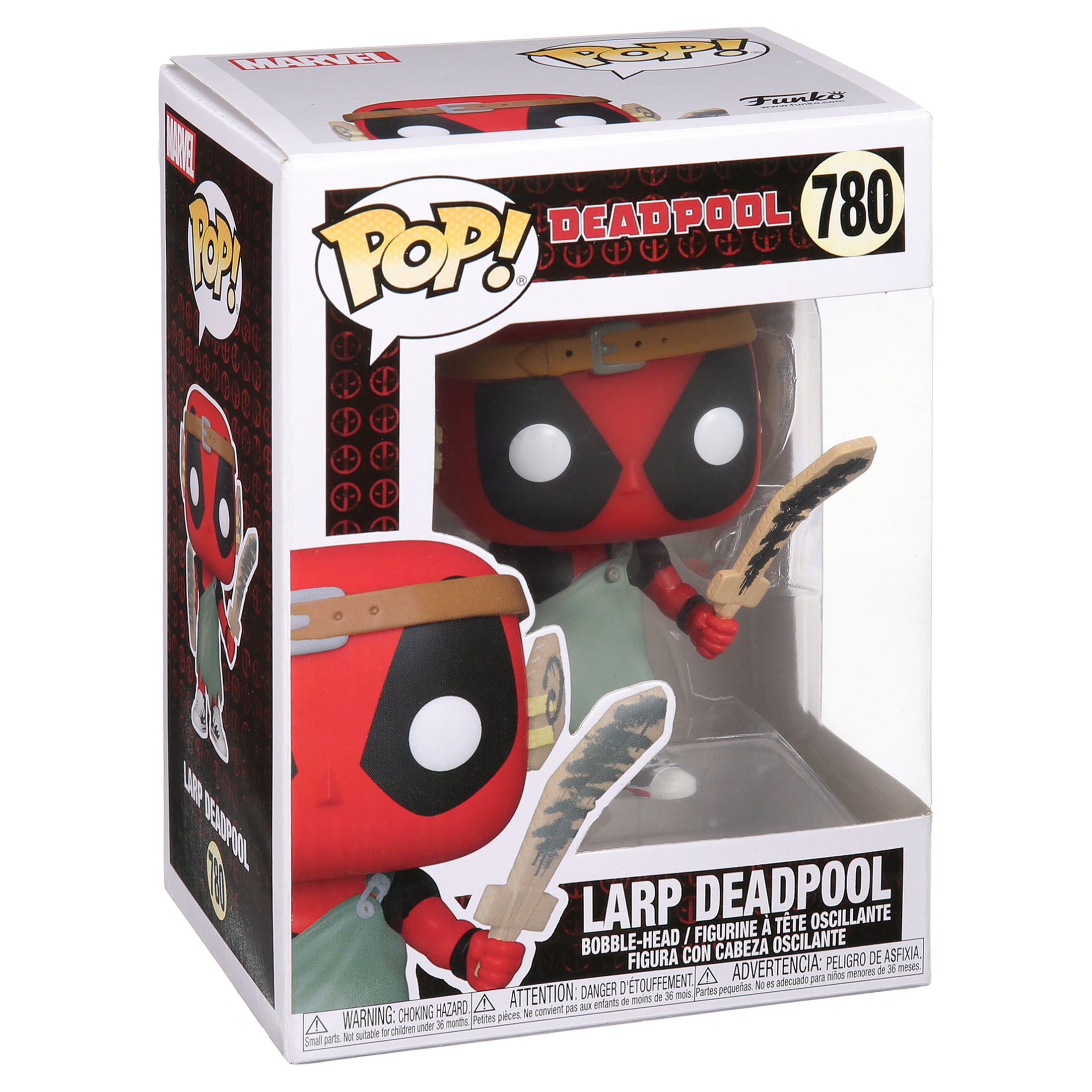 Funko Pop! Marvel 320 Deadpool Wackelkopf Figur NRFB