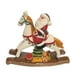 thumbnail image 4 of Adorno de caballo mecedor, decoración navideña, decoración de mesa tradicional hecha a mano, estatua de caballo para dormitorio, chimenea, mesa Con santa, 4 of 8