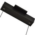 thumbnail image 6 of VONN Ferro 34" Height Adjustable ETL Certified Integrated LED Chandelier Black, 6 of 12
