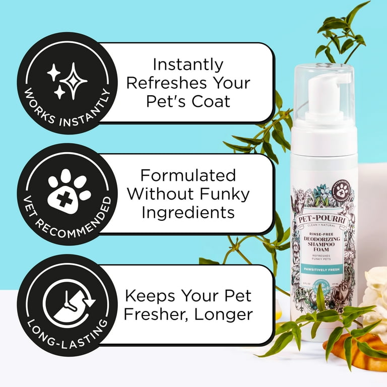 Pet-Pourri Rinse-Free Dry Shampoo, Pineapple photo 3