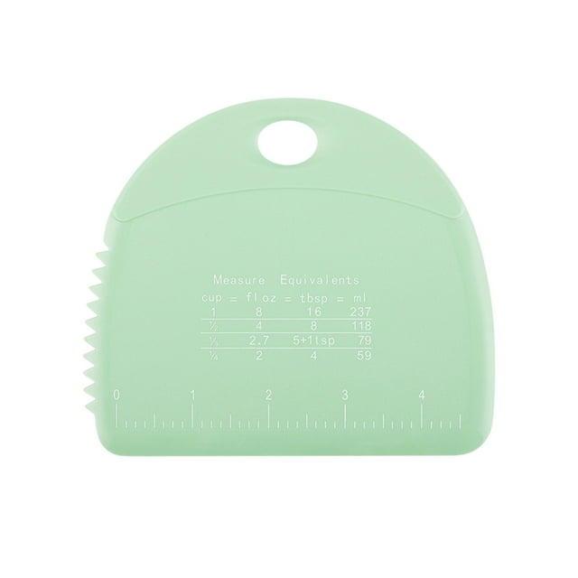 Household Silicone Dough Cutter and Scraper with Ergonomic Handle, Non-Stick Surface for Easy Cleaning, High-Temperature Resistant for Baking and Cooking