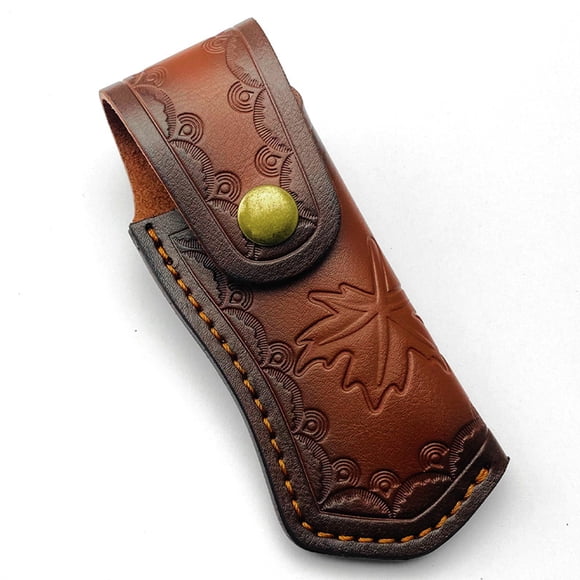 Maoww Folding Leather Scabbard With Buckle Ensures Safety While On Go Fathers Portable Scabbard Storage type+2