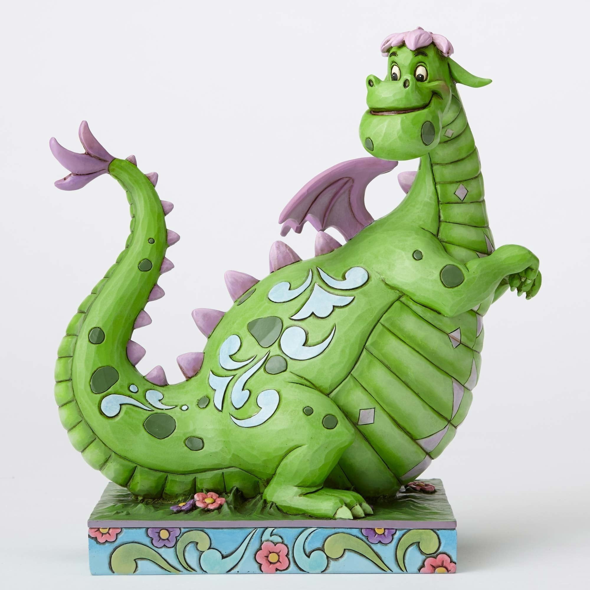 Disney Traditions by Jim Shore ‚ÄúPete‚Äôs Dragon‚Äù 40th Anniversary Elliot Stone Resin Figurine, 9‚Äù