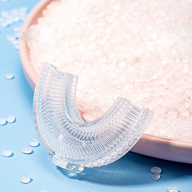 Cabezal de cepillo de dientes Manual para niños en forma de U, cabezal de cepillo de dientes de Carevas Cepillo de dientes