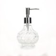 thumbnail image 1 of ZHAOCHENG Dispensadores de jabón líquido recargables, boquilla de vidrio y acero inoxidable para detergente para platos, loción de champú, encimera de baño, cocina, cuarto de lavado, 1 of 5