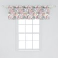 thumbnail image 2 of Ambesonne Floral Window Valance, Spring Scroll, 54" X 18", Multicolor, 2 of 3