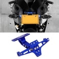 thumbnail image 4 of License Plate Holder, Motorcycle License Plate Holder Bracket, Adjustable Telescopic Aluminum Alloy with LED Light, 4 of 8