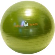 Natural Fitness 300 lb Burst Resistant Exercise Ball, 65cm, Olive