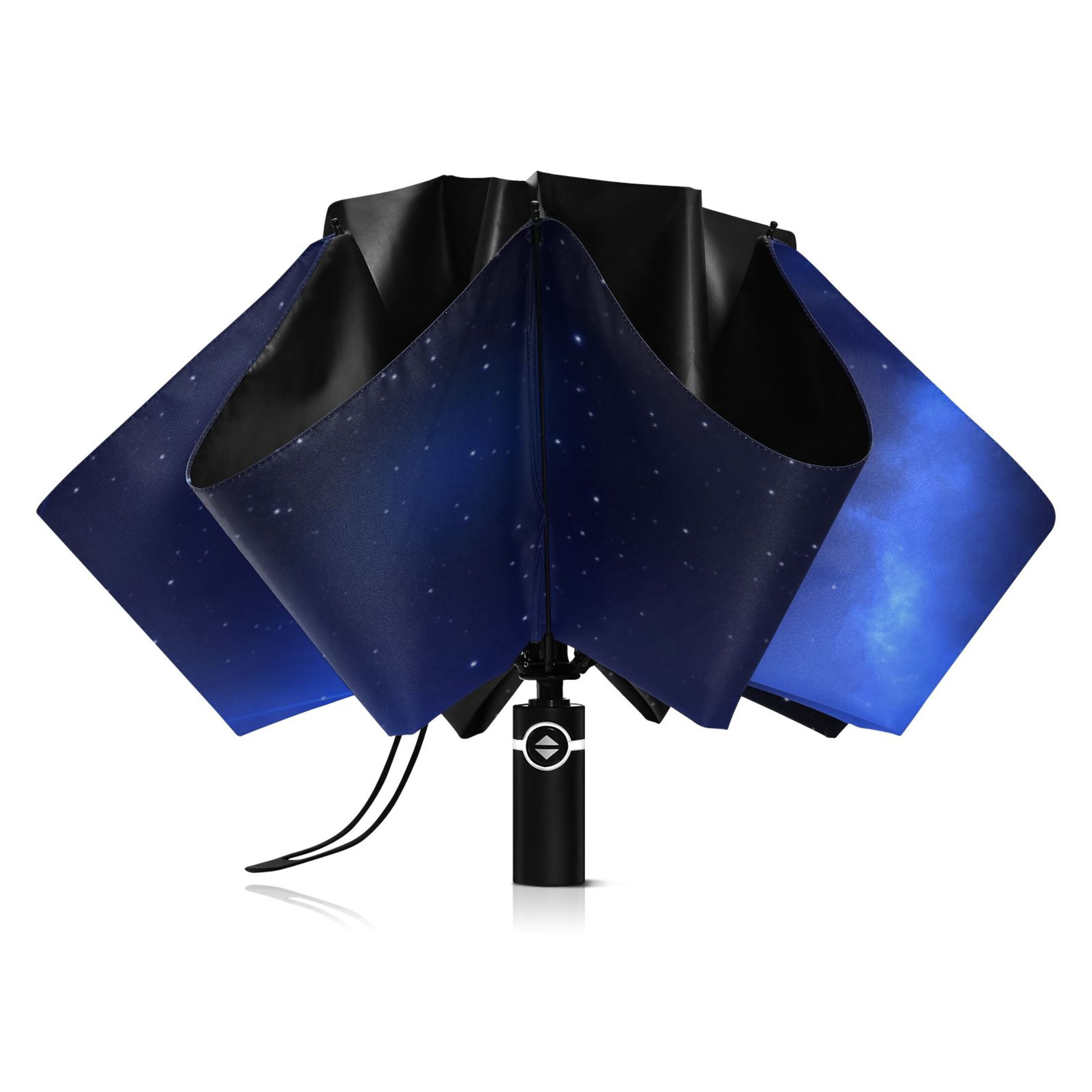 Starry Night Sky Extra Large Automatic Umbrella, UV Protection, Waterproof, Auto Open and Close