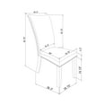 thumbnail image 4 of Global Furniture USA D03 2 Black Dining Chairs, 4 of 6