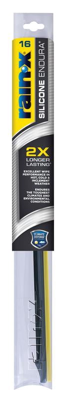 (2 pack) Rain-X Silicone Endura Premium All-Weather 16" Windshield Wiper Blade