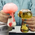 thumbnail image 5 of 2 Pcs 280ML Glass Cup Cocktail Glass Creative Martini Glass Cup Glass Drink Cup Glass Goblet Clear Drink Cup for Juice Beer Wine Champagne Cocktail Home Kitchen Bar Party, 5 of 9