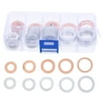 thumbnail image 1 of Miangastore 1 Box Oil Drain Plug Gasket Set Assorted Washers Drain Plug Gasket Replacement Accessories, 1 of 8