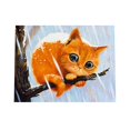 thumbnail image 5 of 5D DIY Diamond Kits de patrones de de parcial para adultos, Gato de nieve Hugo Kit de pintura de diamantes, 5 of 5