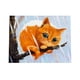thumbnail image 5 of de Bricoje 5D Diamante Pintura Animal Natural Rhinestone - Gato de nieve Soledad Kit de pintura de diamantes, 5 of 5