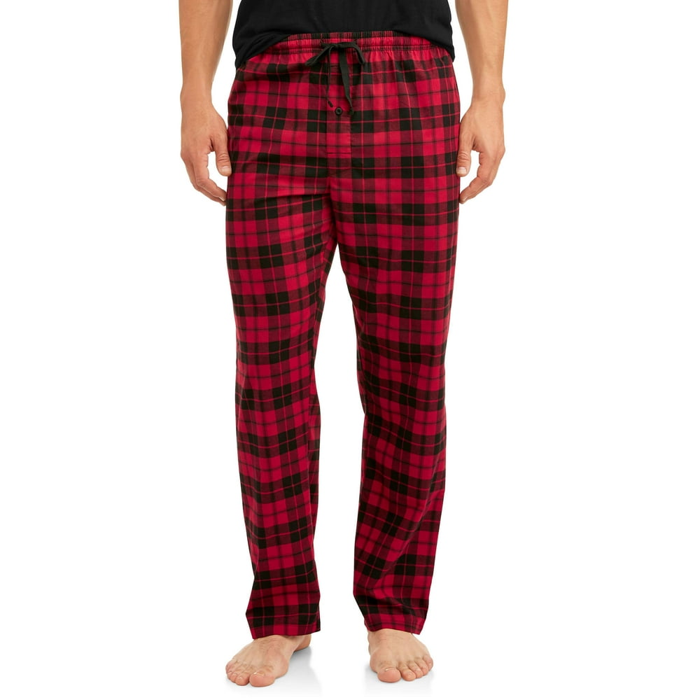 Hanes - Hanes Men's and Big Men's Woven Stretch Pajama Pant - Walmart ...
