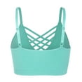 thumbnail image 3 of KOGMO Women's Front V-Lattice Bralette with Adjustable Straps and Removable Bra Pads, 3 of 6