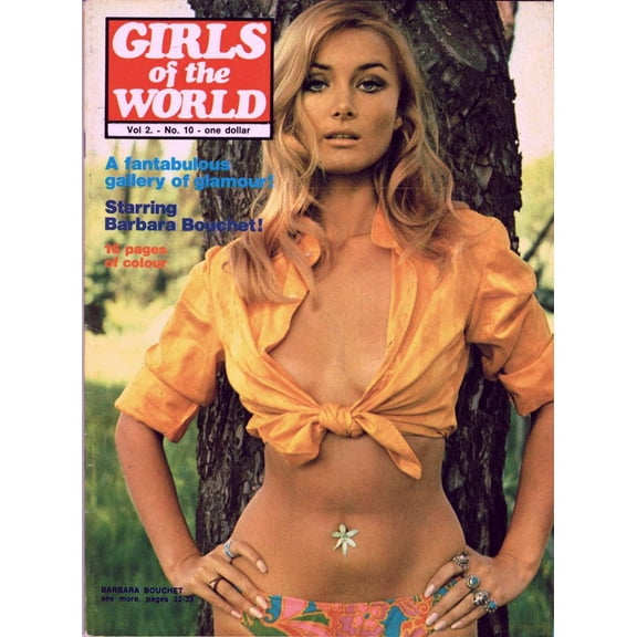 Barbara Bouchet - Girls of the World Magazine Photo Print (8 x 10)