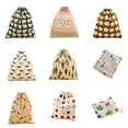 thumbnail image 4 of pitrice Cotton Blend Linen Home Storage Travel Use Printing Bag with the Drawstring, 4 of 9