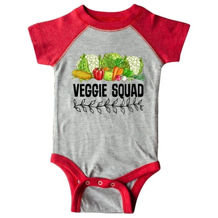 

Inktastic Veggie Squad Vegan Vegetarian Gift Baby Boy or Baby Girl Bodysuit