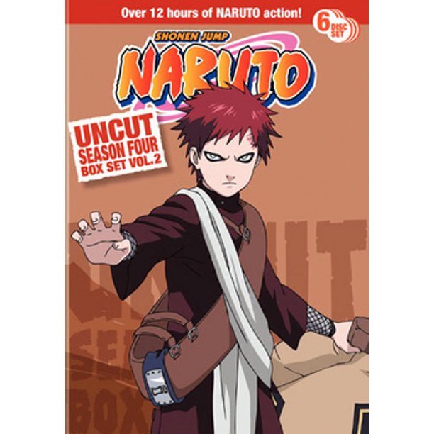 Naruto Uncut Season 4 Volume 2 Dvd Walmart Com