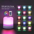 thumbnail image 4 of Portable Baby Night Light, 16 Color Egg Light for Nursery, Rechargeable Small LED Lamp, 2400mAh, Dimmable Touch Night Light,for Toddler,Kids,Adults, 4 of 8