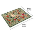 thumbnail image 6 of Clearance! Bathroom Rugs Flower Carpet Bath Rug Super Absorbent Quick Dry Backing Non Slip Washable Bathroom Floor Mats Shower Rug For In Front Of Bathtub Shower Room School Office Supplies, 6 of 6