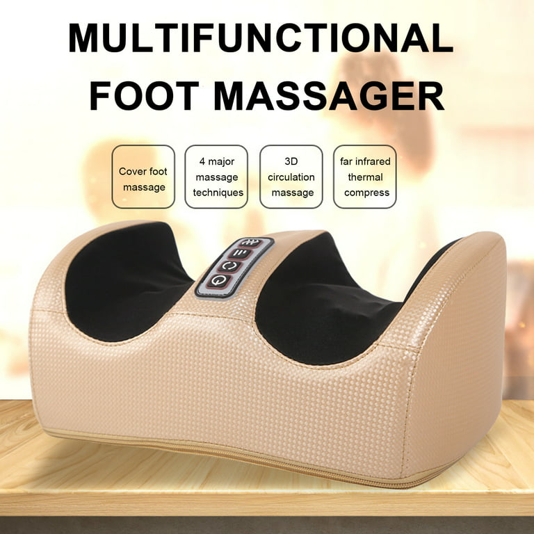 2Z Foot Massager Machine Massage,Feet Massager, Chronic Nerve Pain Therapy  Spa Gift Deep Kneading Rolling Massage for Leg Calf Ankle, Electric Shiatsu