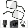 thumbnail image 3 of Noref 2Pcs Motorcycle Street Bike Modified Square Rearview Mirror Rear View Side Mirrors , Street Bike Rear View Mirror, Motorcycle Rearview Mirror, 3 of 8