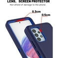 thumbnail image 5 of Entronix Heavy Duty Case for Galaxy A53 5G, Rugged Triple-Layered Shockproof Dustproof Full-Body Coverage, Blue, 5 of 5