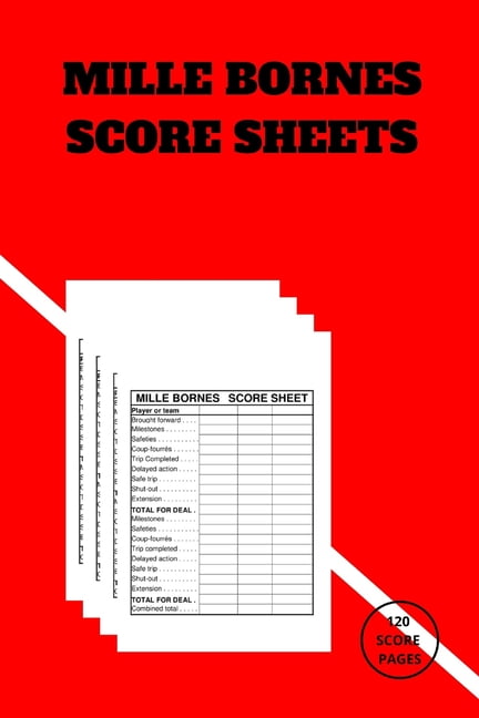 Mille Bornes Score sheets : Mille Bornes Score sheets Keeper - My ...